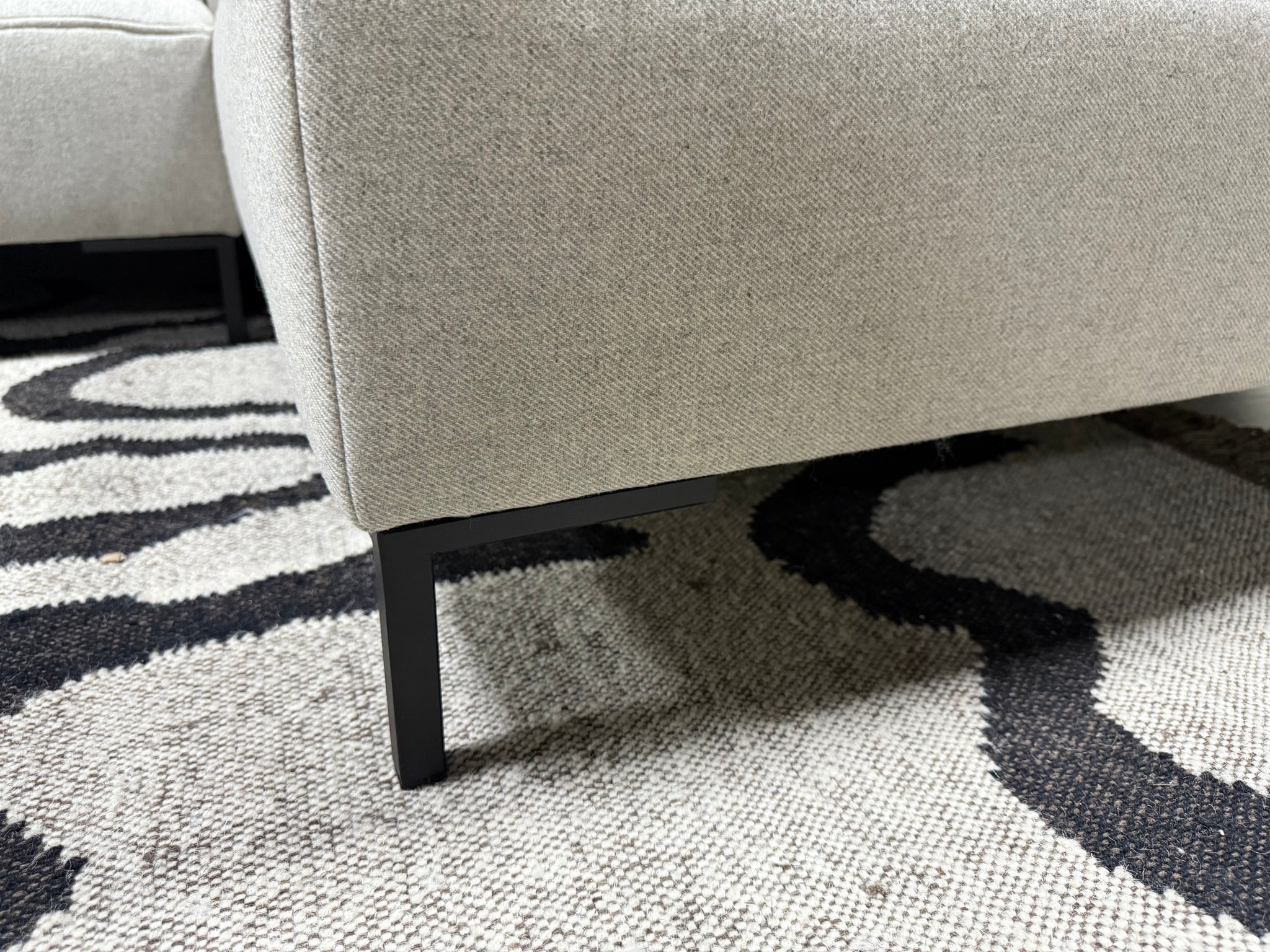freistil - Sofa - freistil 160 - Stoff grau - Sofort Verfügbar