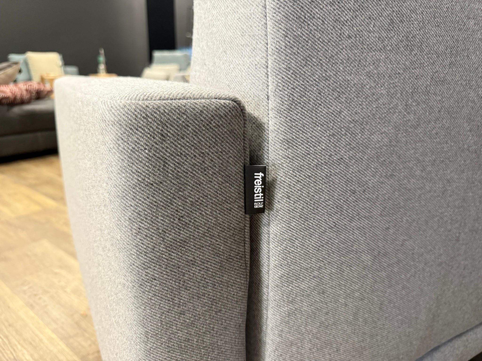 freistil - Sofa - freistil 141 (2-Teilig) - Stoff grau - sofort verfügbar