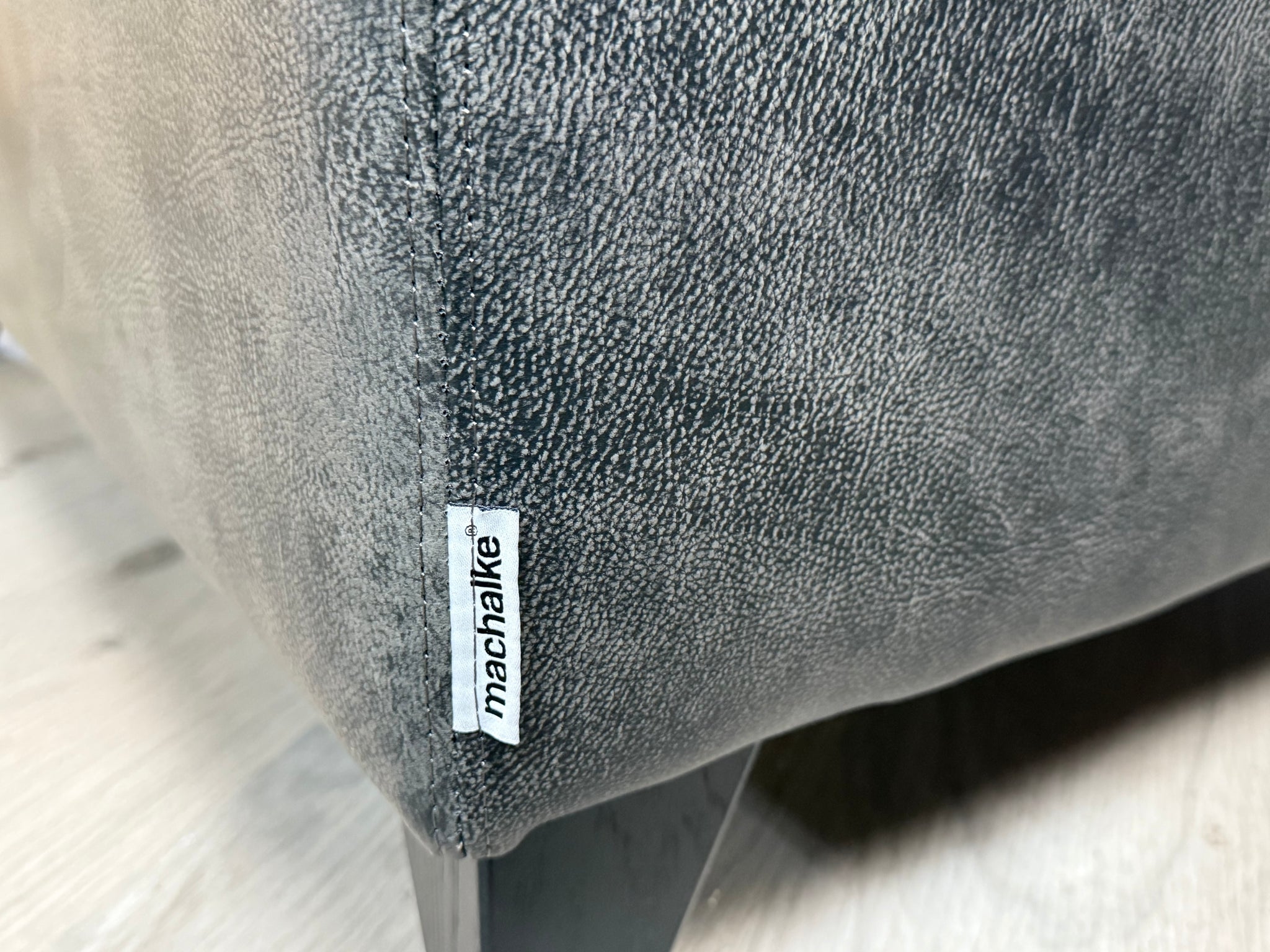 Machalke - Sessel - Amadeo - Leder schwarz - sofort verfügbar