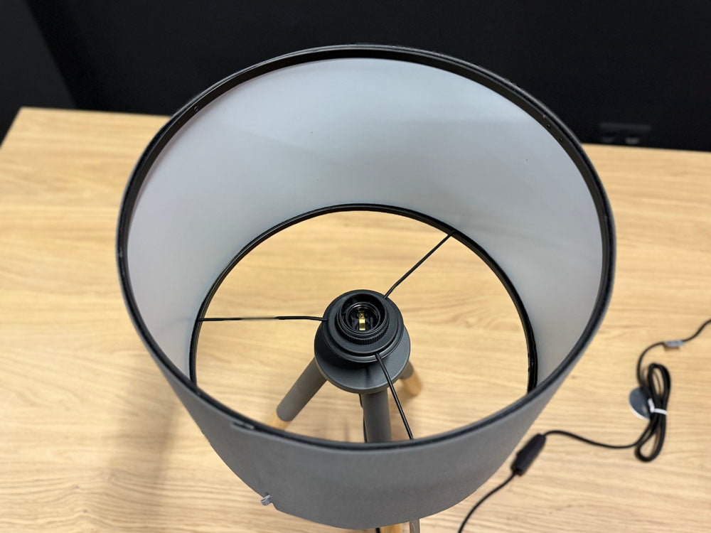 Zuiver - Tischlampe - Highland - Stoff grau - sofort verfügbar