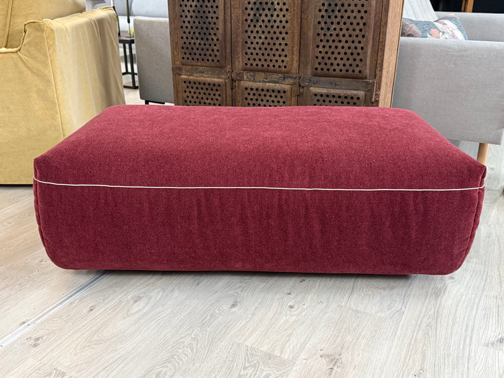 Bullfrog - Hocker - Santa Fe - Stoff rot - sofort verfügbar