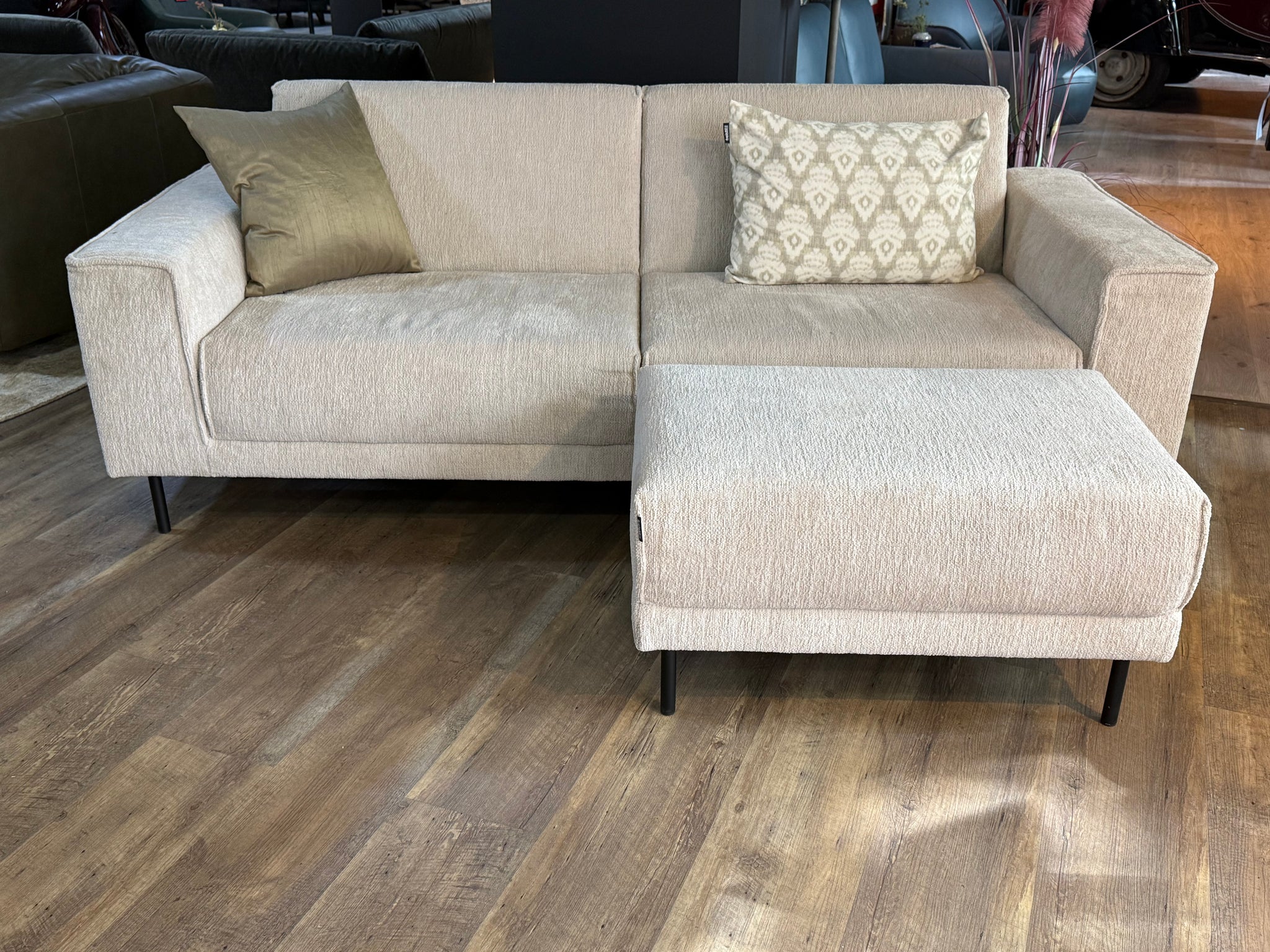freistil - Sofa - freistil 141 - Stoff beige - sofort verfügbar