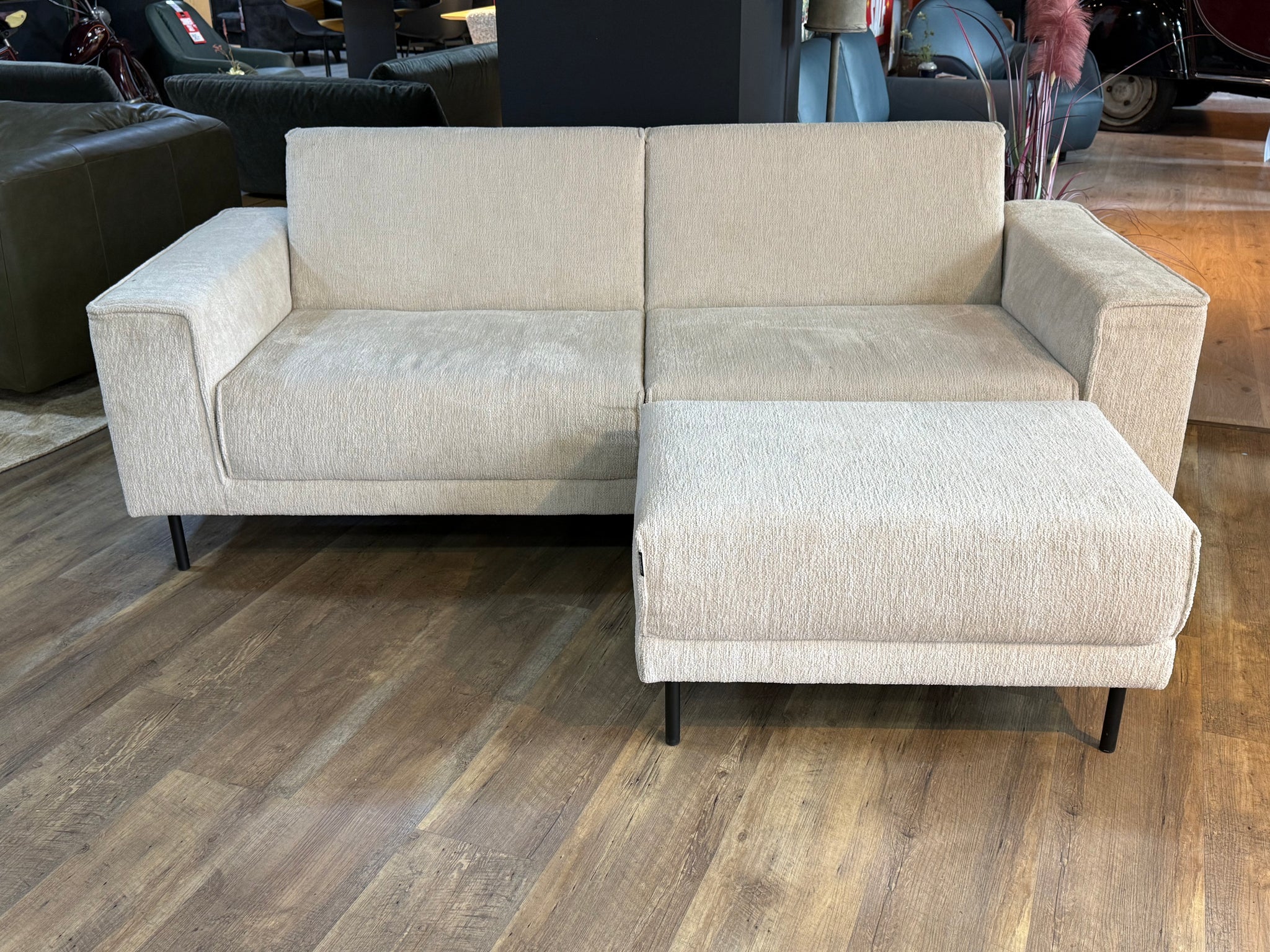 freistil - Sofa - freistil 141 - Stoff beige - sofort verfügbar