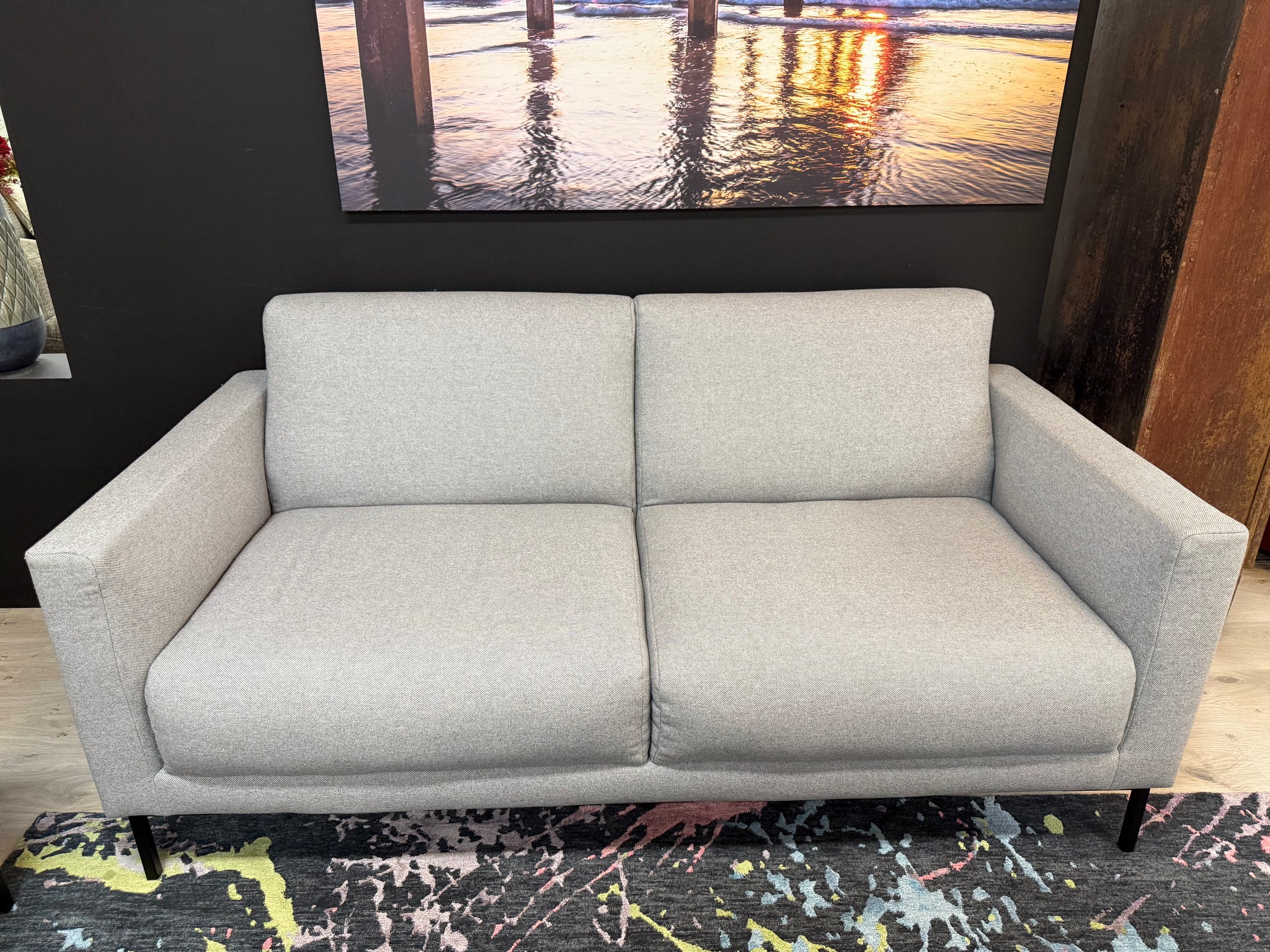 freistil - Sofa - freistil 141 (2-Teilig) - Stoff grau - sofort verfügbar