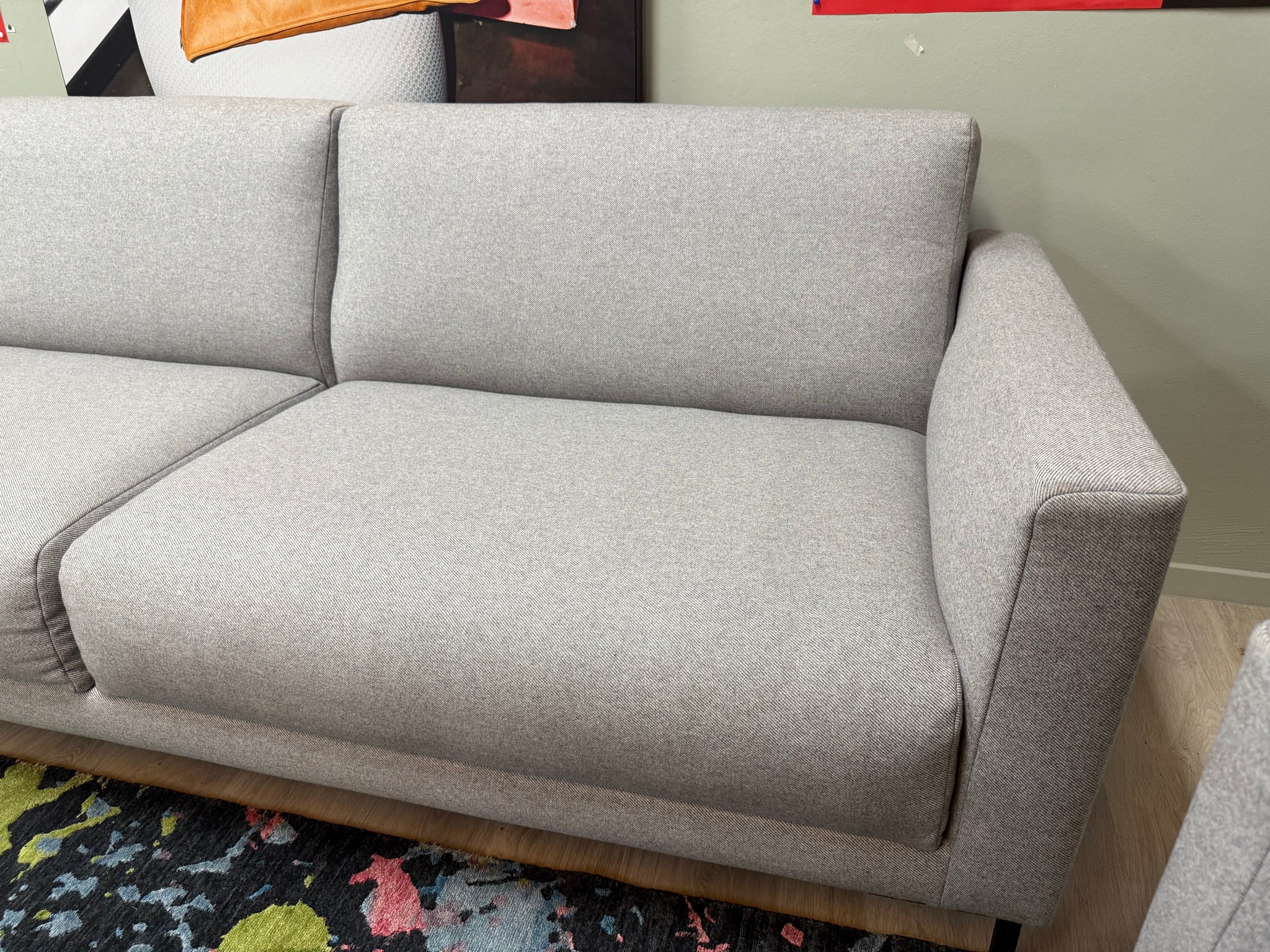 freistil - Sofa - freistil 141 (2-Teilig) - Stoff grau - sofort verfügbar