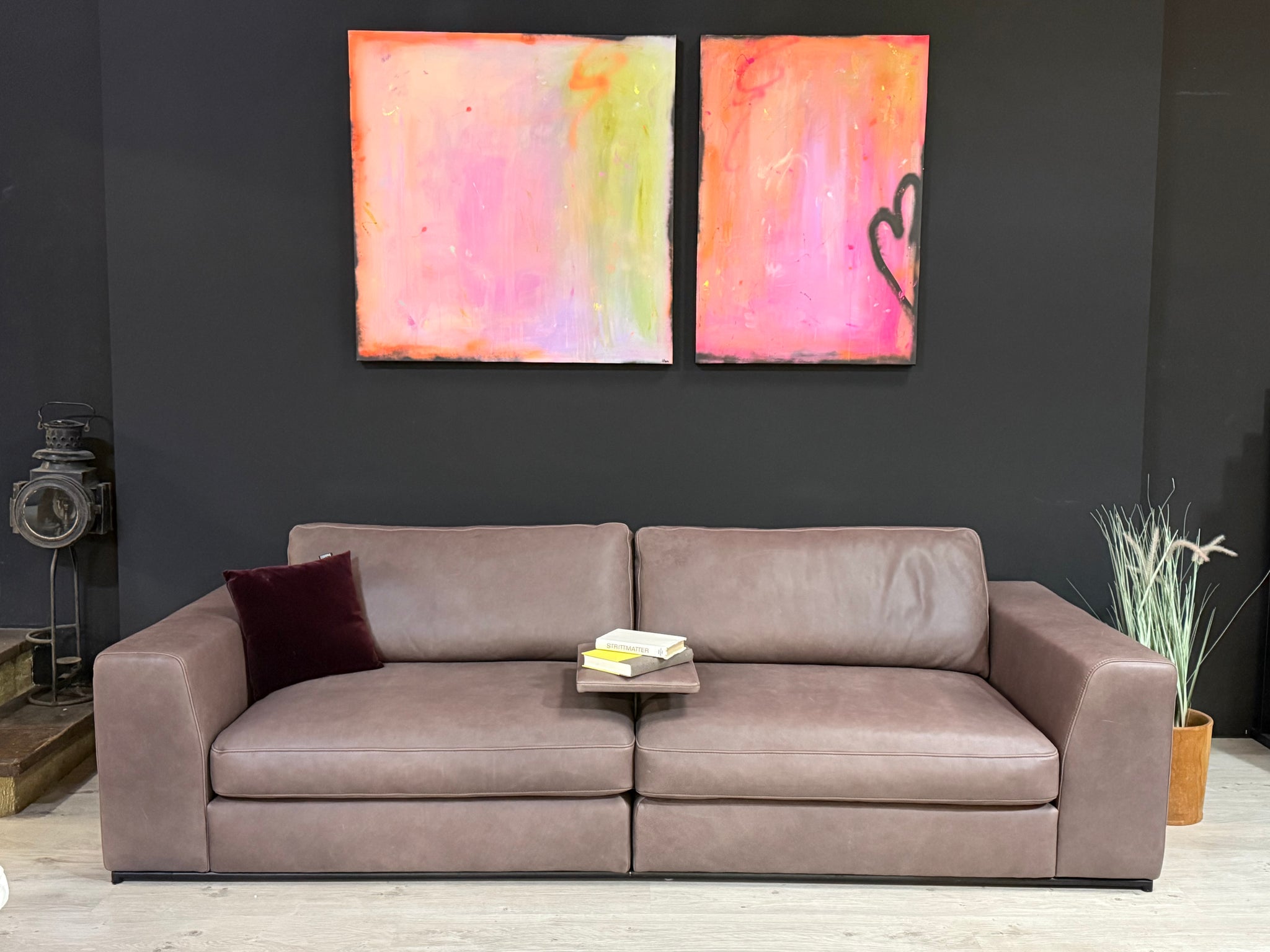Pro Seda - Sofa - Merida - Leder braun - sofort verfügbar