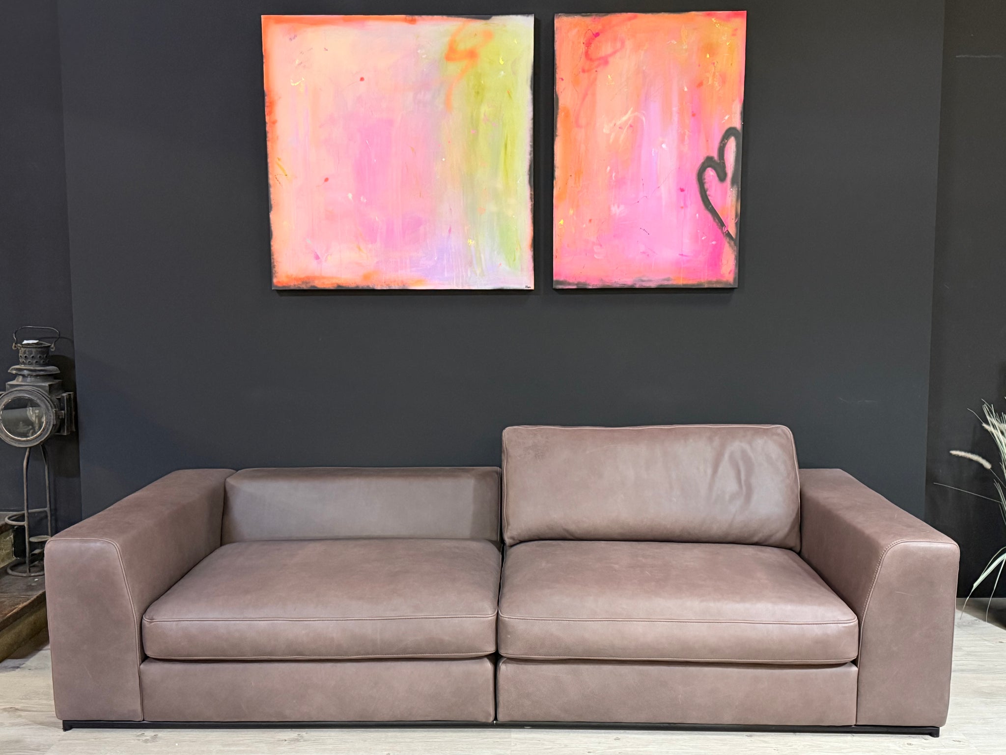 Pro Seda - Sofa - Merida - Leder braun - sofort verfügbar