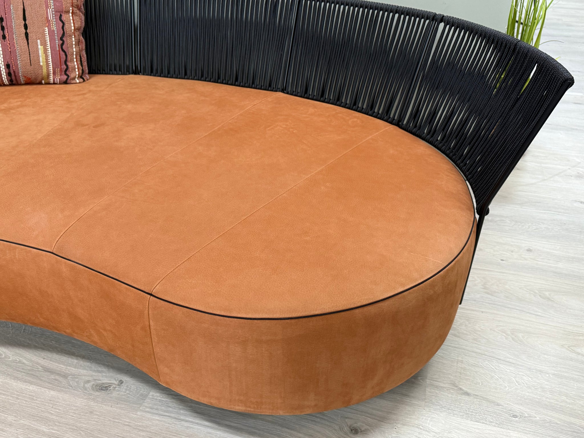 Bullfrog - Sofa - Lagoon - Leder orange - sofort verfügbar