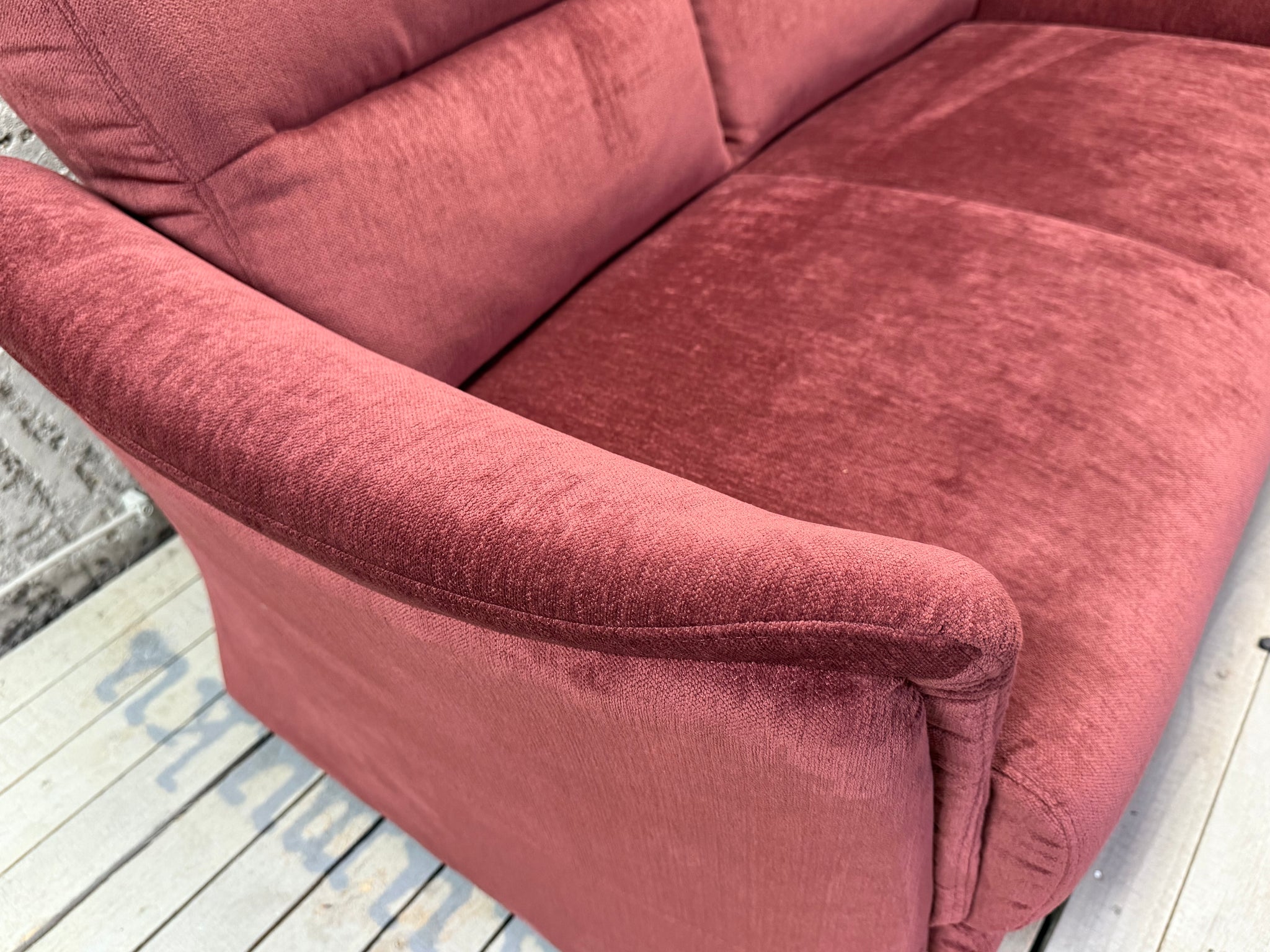 Himolla - Sofa-Set - 9553 Tangram - Stoff rot - sofort verfügbar