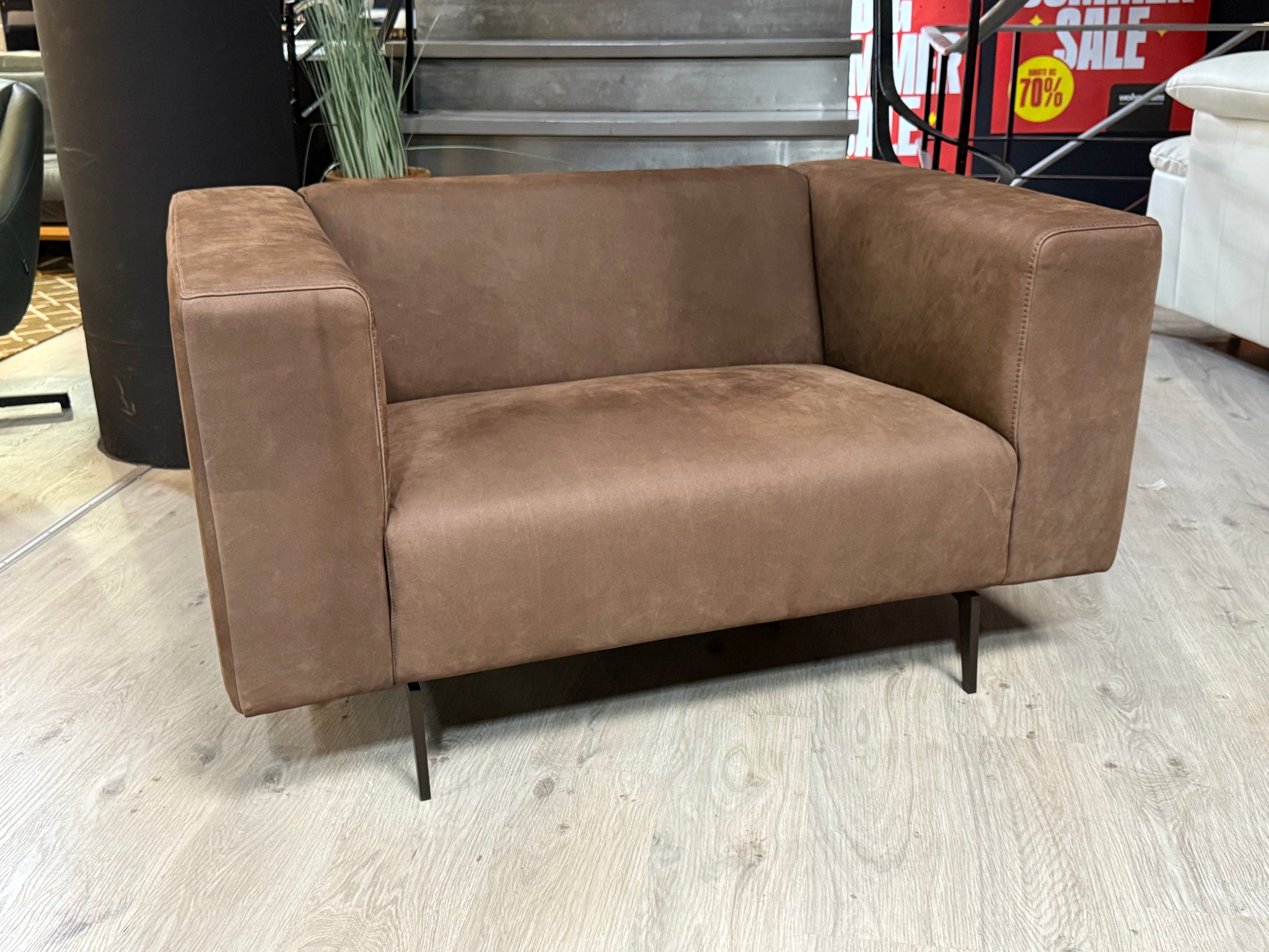 tommy M - Sessel - Classico - Leder Braun - sofort verfügbar