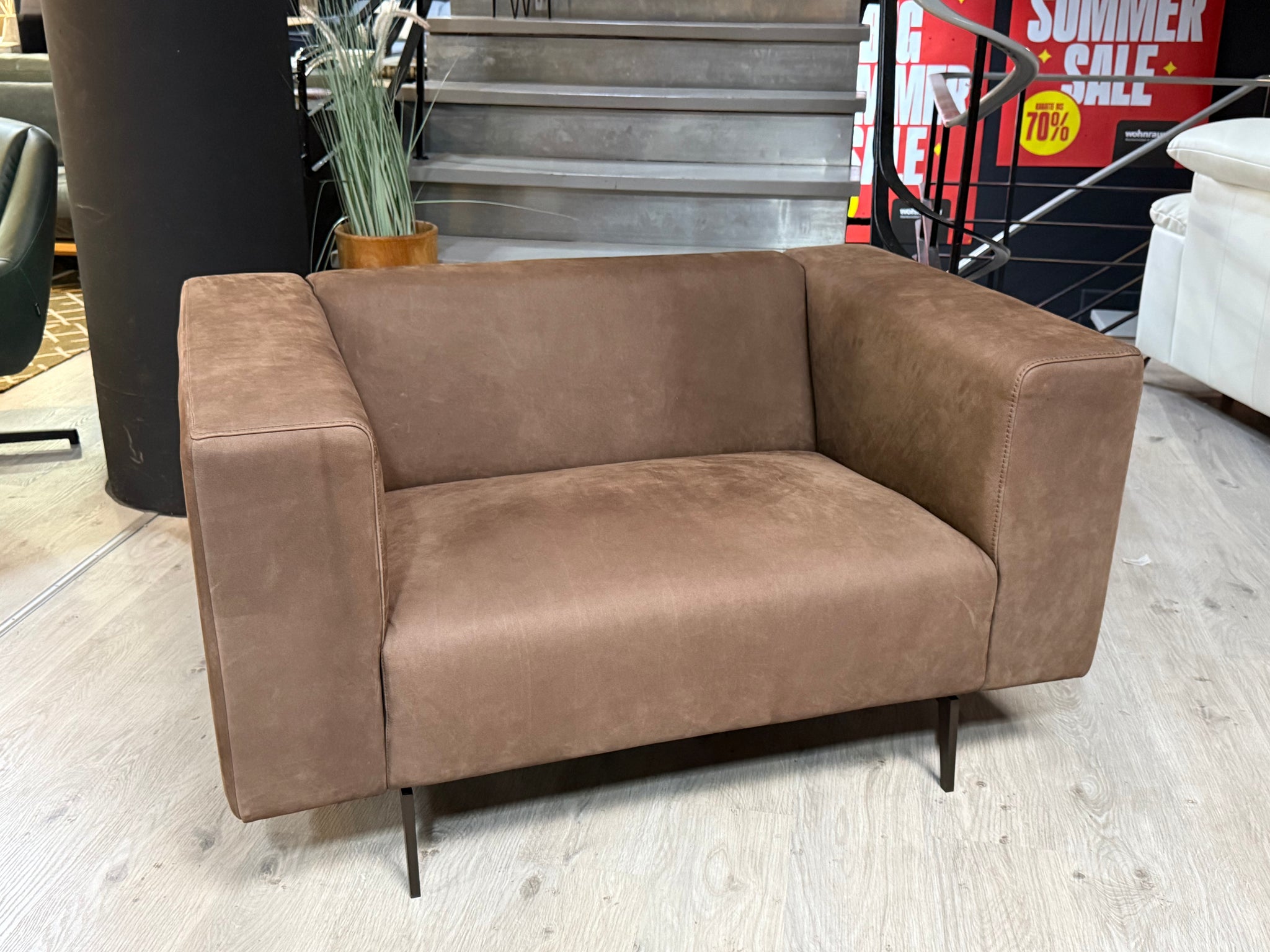 tommy M - Sessel - Classico - Leder Braun - sofort verfügbar