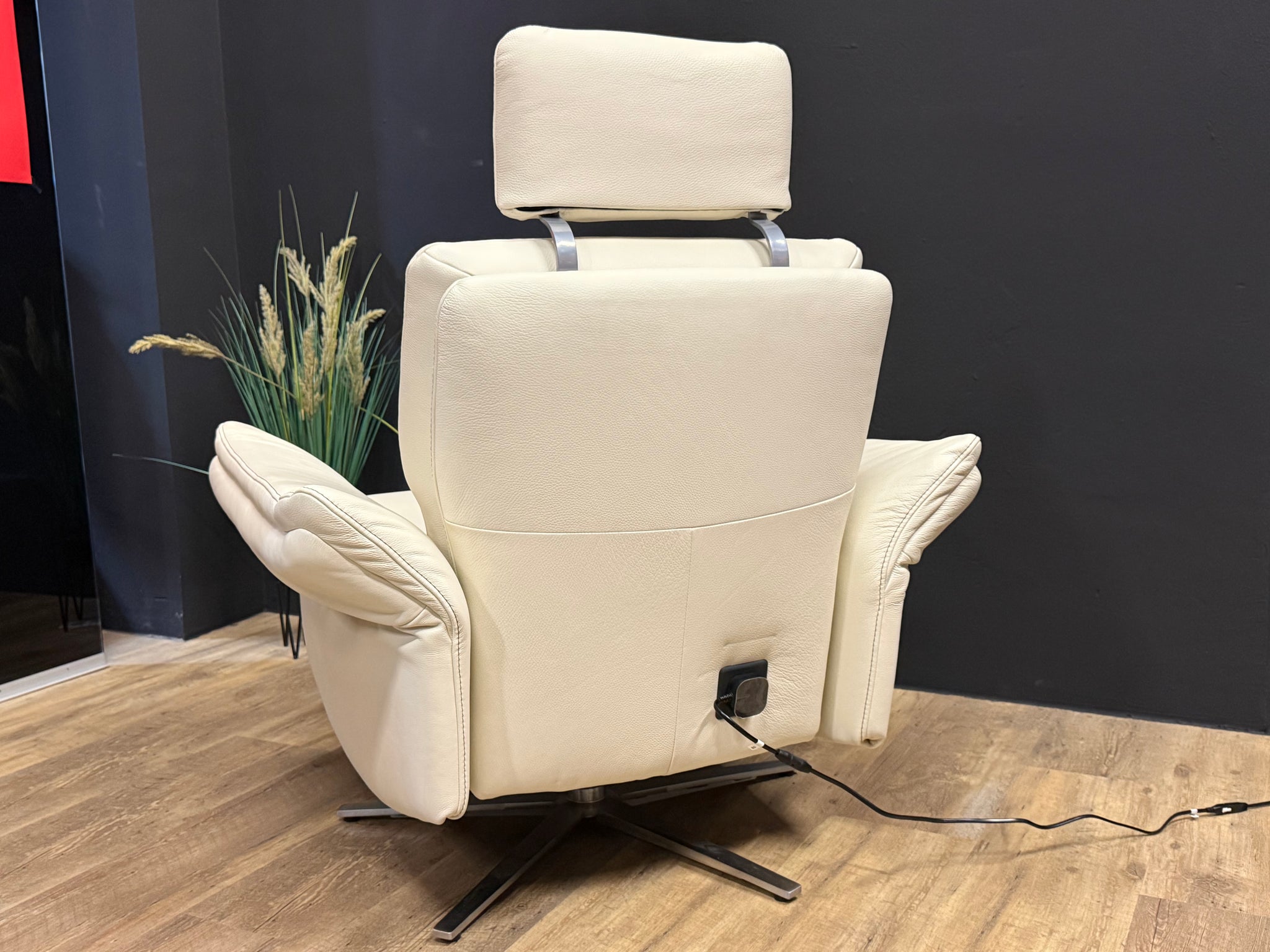 Himolla - Relaxsessel - 7066 Cumurex  - Leder Beige - sofort verfügbar