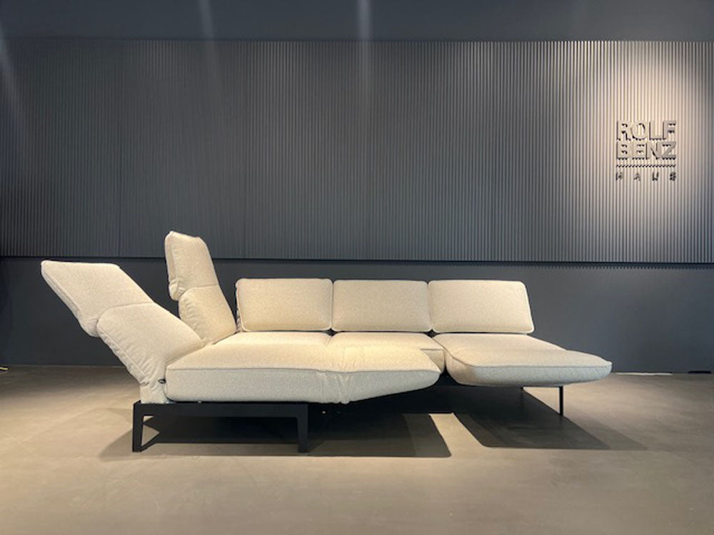 Rolf Benz - Sofa - RB 386 Mera - Stoff beigegrau - konfigurierbar
