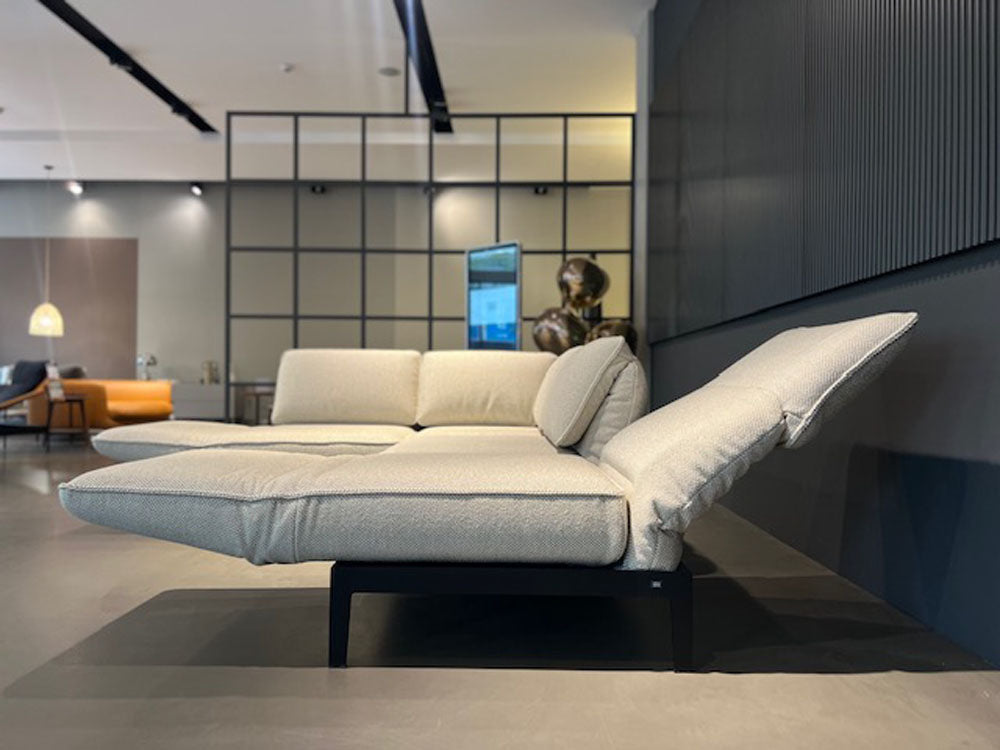 Rolf Benz - Sofa - RB 386 Mera - Stoff beigegrau - konfigurierbar