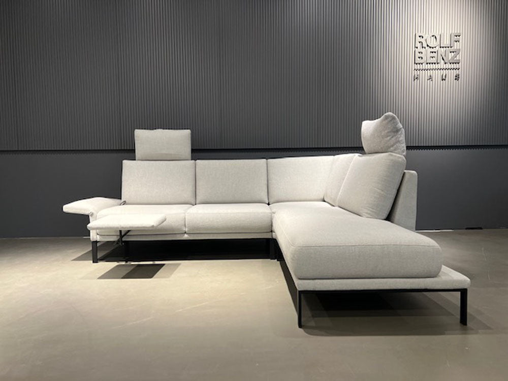 Rolf Benz - Sofa - RB Cara - Stoff grau - konfigurierbar