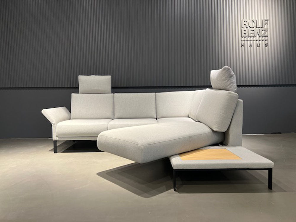 Rolf Benz - Sofa - RB Cara - Stoff grau - konfigurierbar