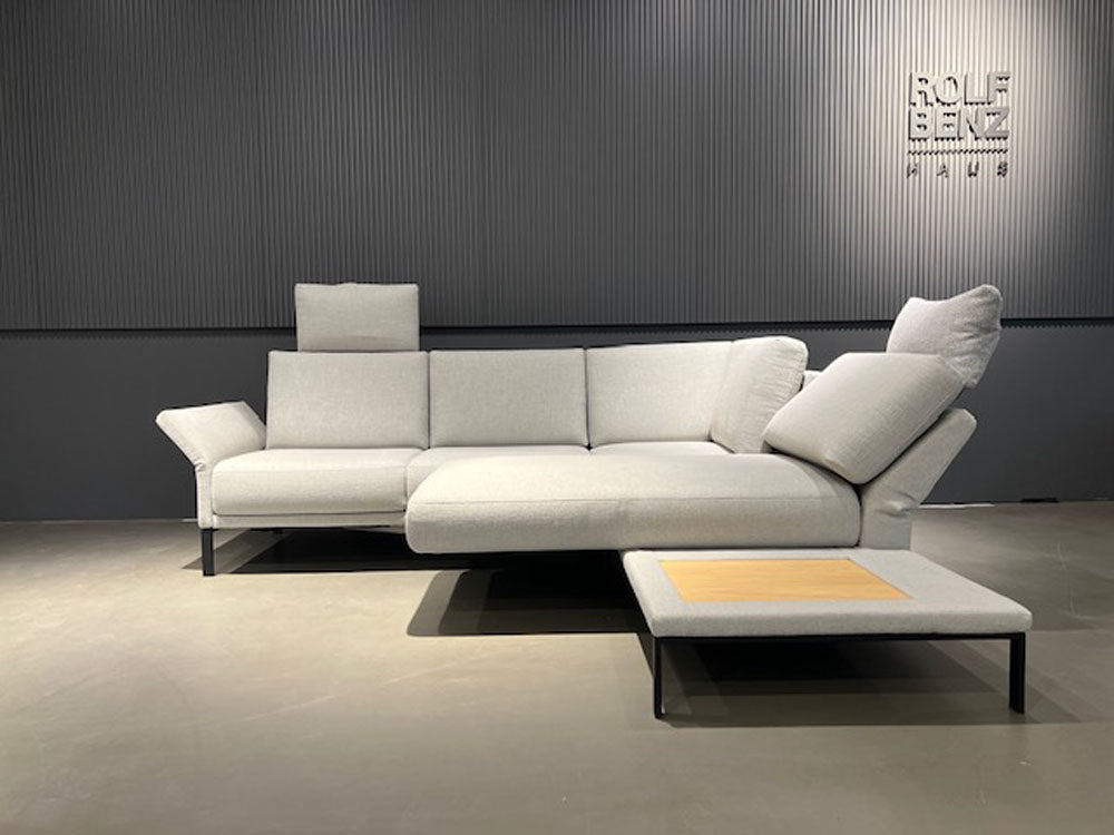 Rolf Benz - Sofa - RB Cara - Stoff grau - konfigurierbar