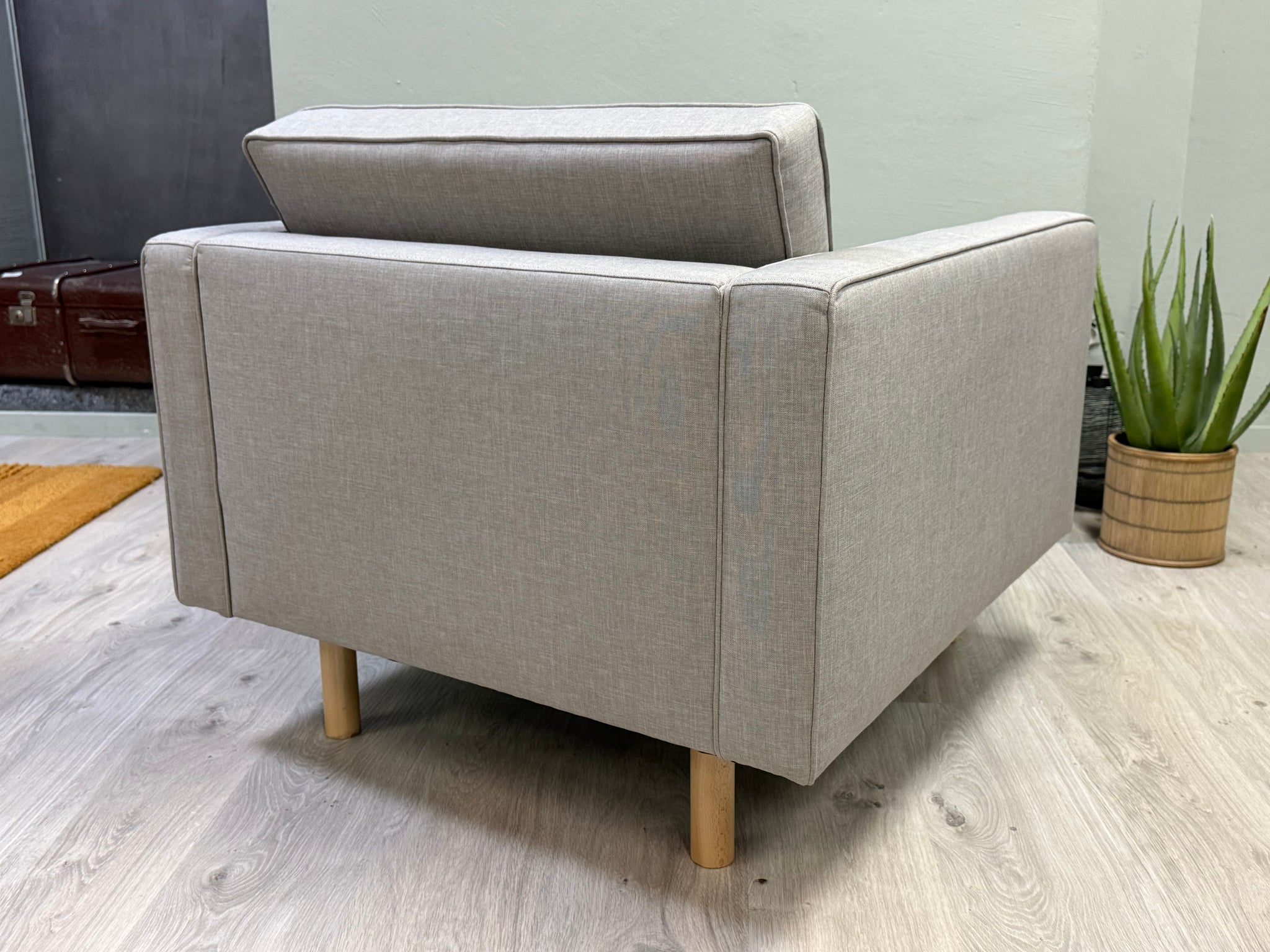 Wohnraum - Sessel - WR 231 - Stoff grau - sofort verfügbar