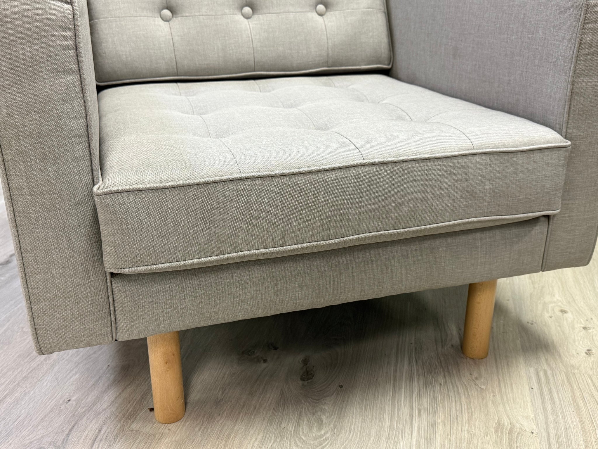 Wohnraum - Sessel - WR 231 - Stoff grau - sofort verfügbar