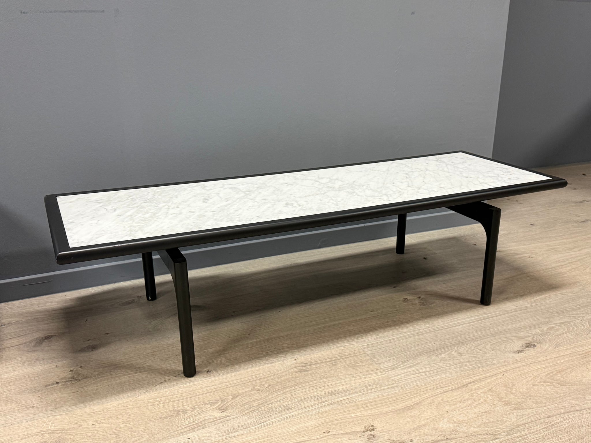 Rolf Benz - Couch-/Beistelltisch - RB 901 - schwarz/ weiß Mamor