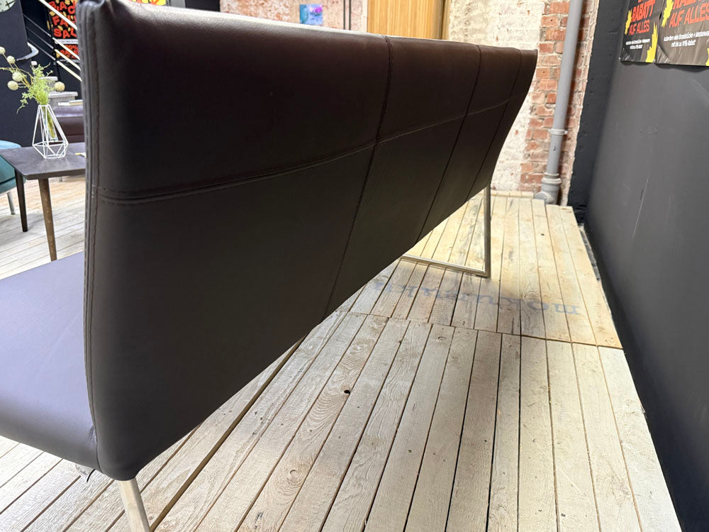 Paul Lindenberg - Bank - pl.Kath - Leder grau - sofort Verfügbar