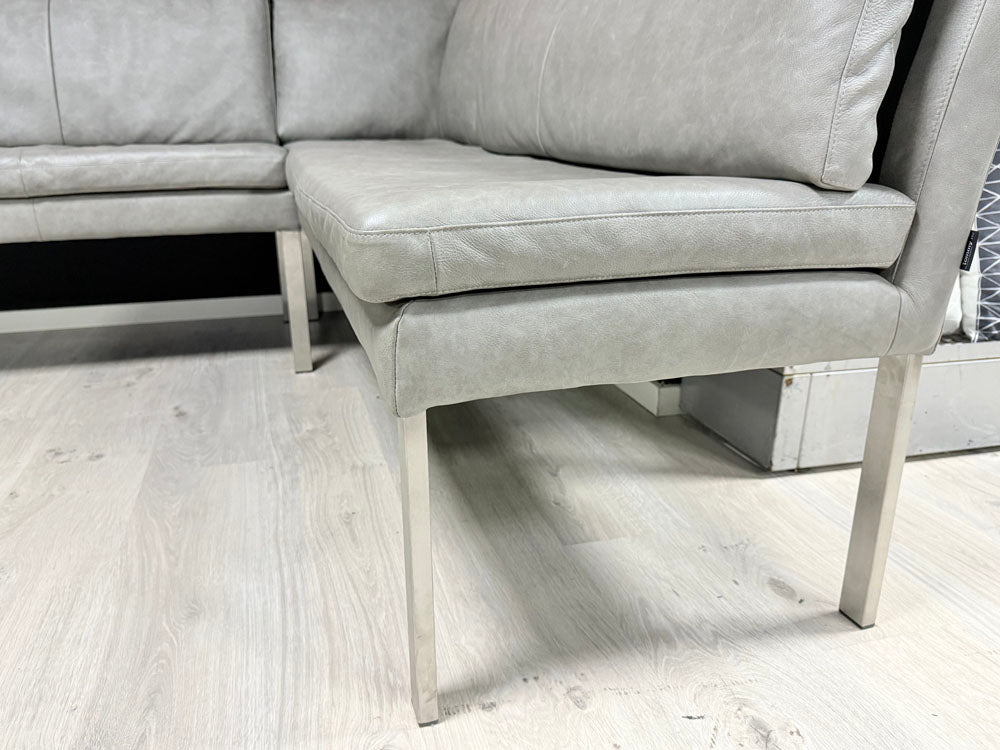 tommy M - Essbank - Colombo - Leder grau - sofort verfügbar