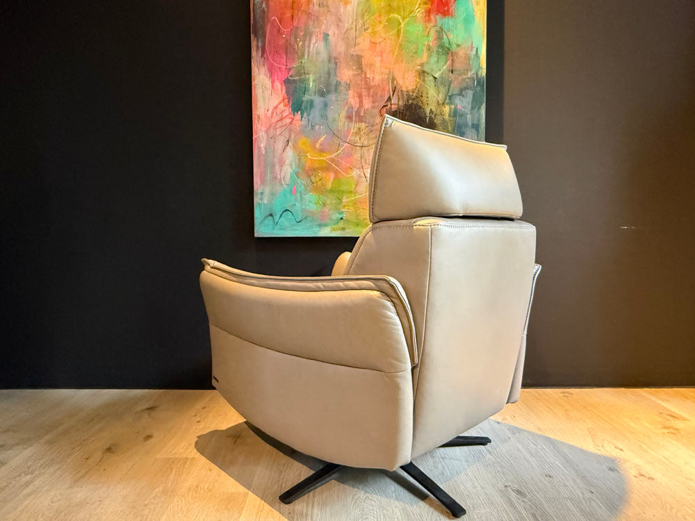 Himolla - Relaxsessel - 7267 - Leder grau - sofort verfügbar
