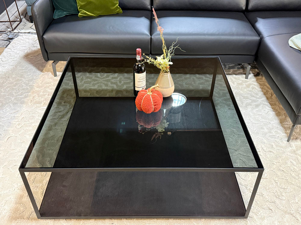 freistil - Couchtisch - freistil 181 - Glas/Holz - sofort verfügbar