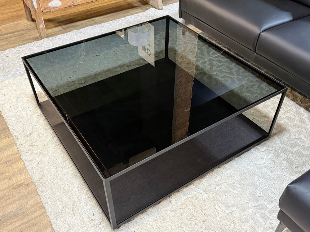 freistil - Couchtisch - freistil 181 - Glas/Holz - sofort verfügbar