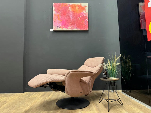 Himolla - Relaxsessel manuell - 7052 Easy-Swing - Stoff rosa - sofort verfügbar