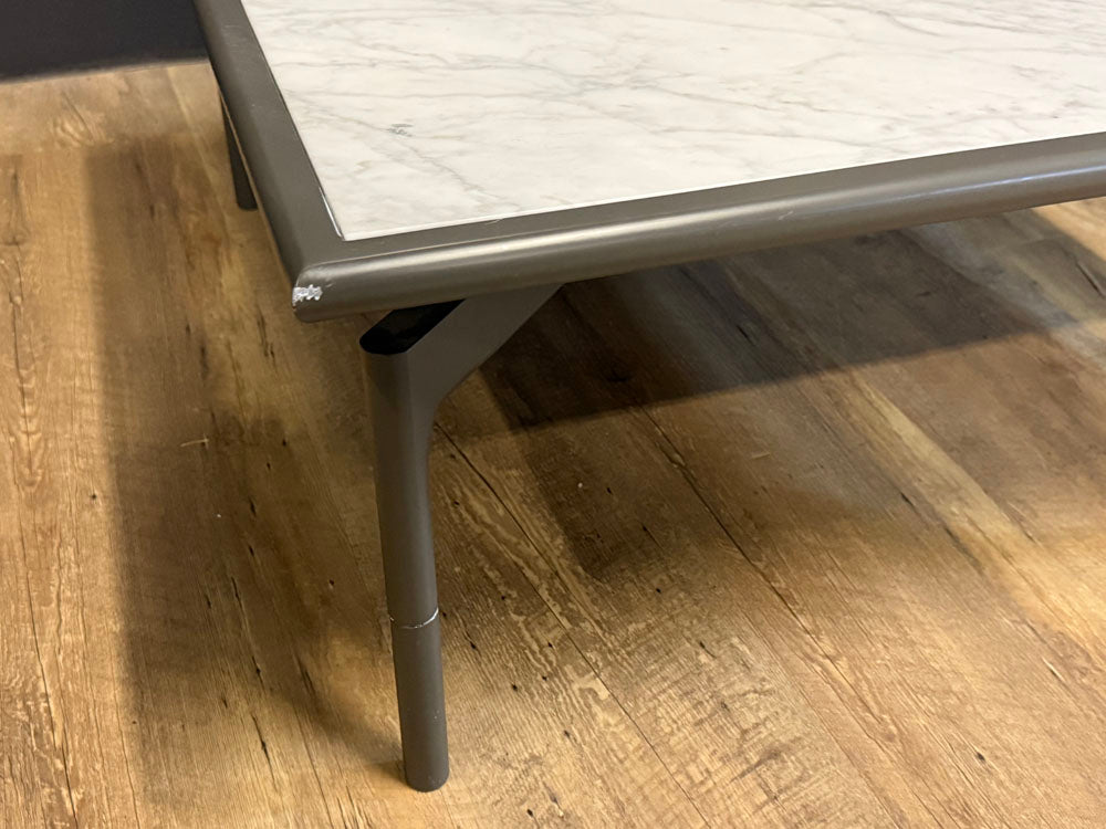 Rolf Benz - Couchtisch - RB 901 - grau/ weiß Mamor - sofort verfügbar