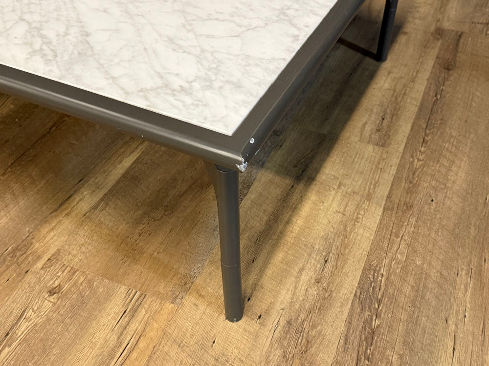 Rolf Benz - Couchtisch - RB 901 - grau/ weiß Mamor - sofort verfügbar