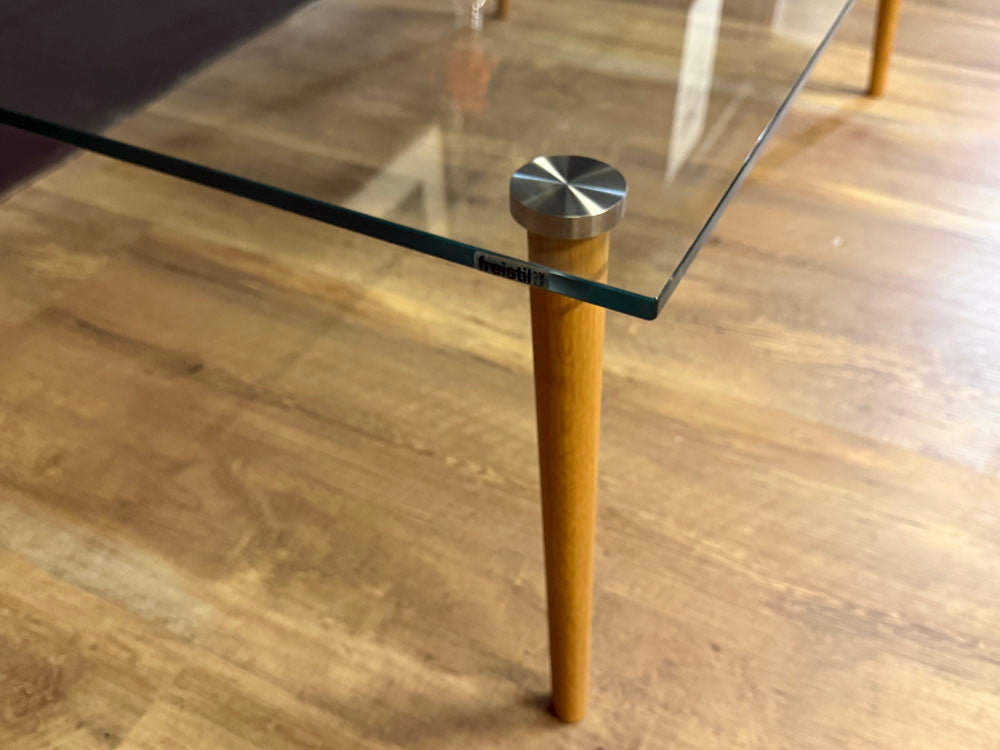 freistil - Couchtisch - freistil 191 - Glas/Holz - sofort verfügbar