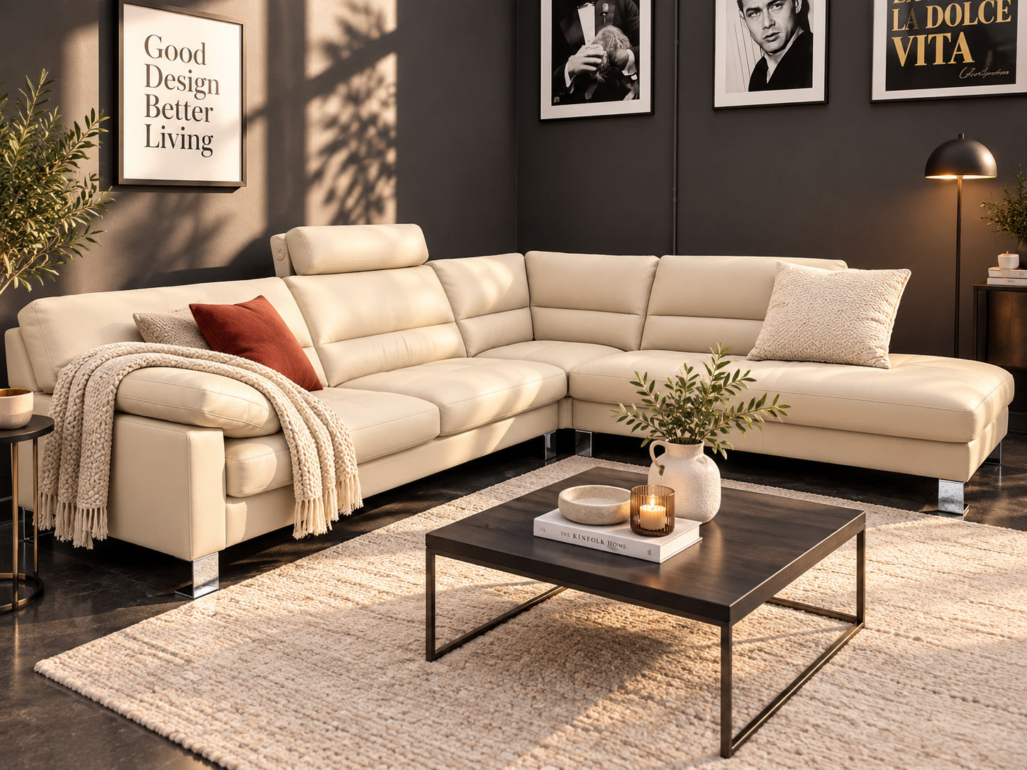 ERPO - Sofa - CL 500 - Leder beige