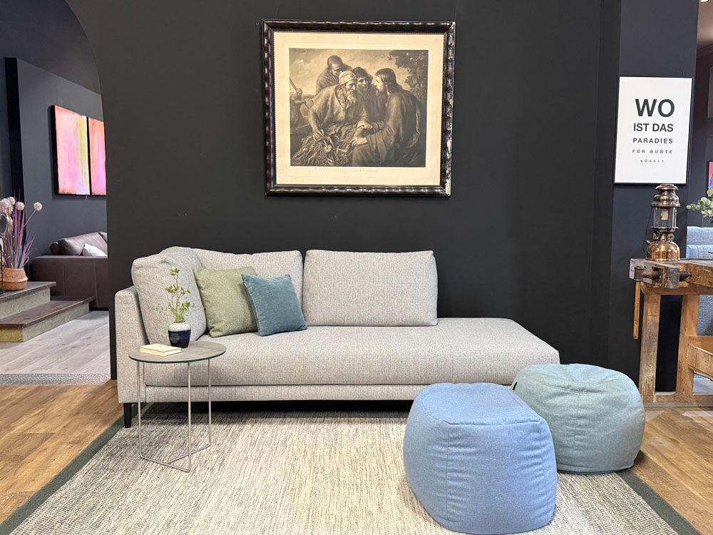 freistil - Sofa - freistil 170 - Stoff grau - konfigurierbar