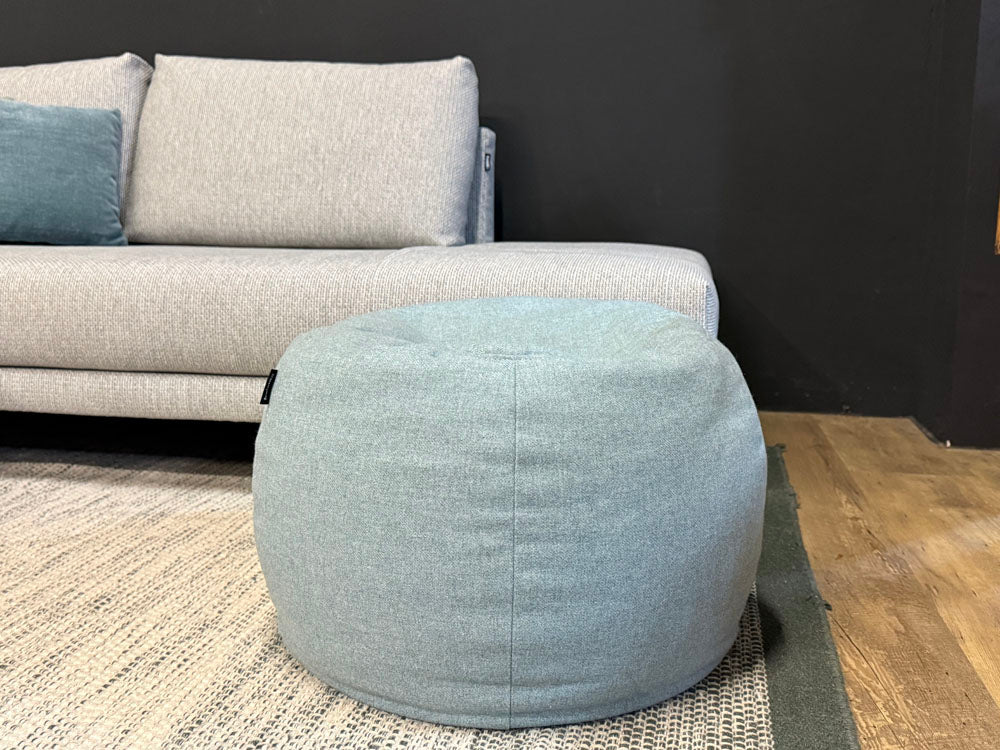freistil - Pouf - freistil 173 - Stoff türkis - sofort verfügbar