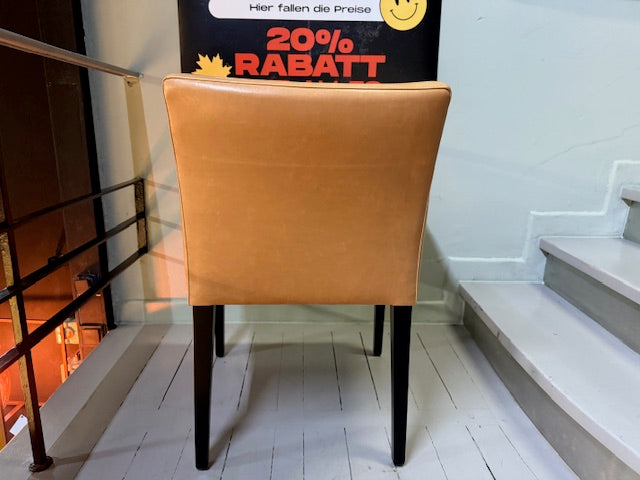 Christine Kröncke - Stuhl - Dinner - Leder cognac - sofort verfügbar