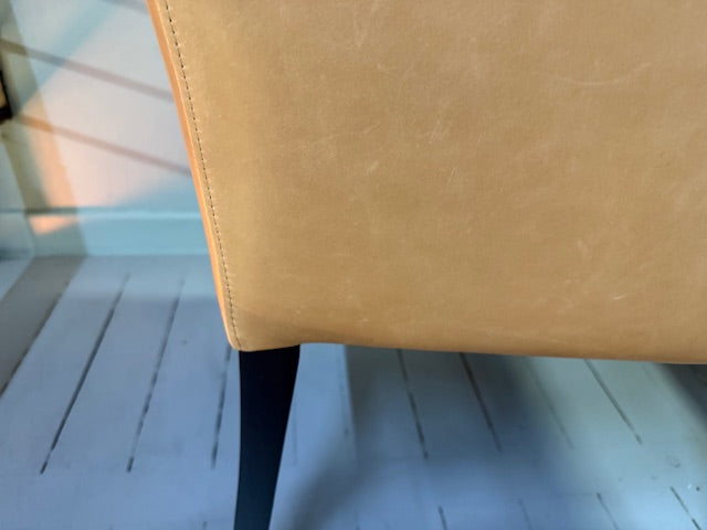 Christine Kröncke - Stuhl - Dinner - Leder cognac - sofort verfügbar