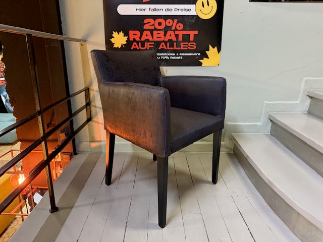 Christine Kröncke - Stuhl - Dinner - Stoff dunkelblau - sofort verfügbar