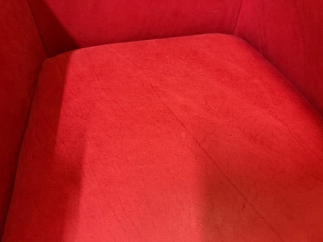 Christine Kröncke - Stuhl - Dinner - Leder rot - sofort verfügbar