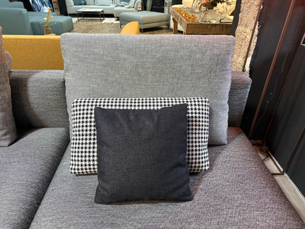 Rolf Benz - Sofa - RB Nuvola - Stoff grau - sofort verfügbar