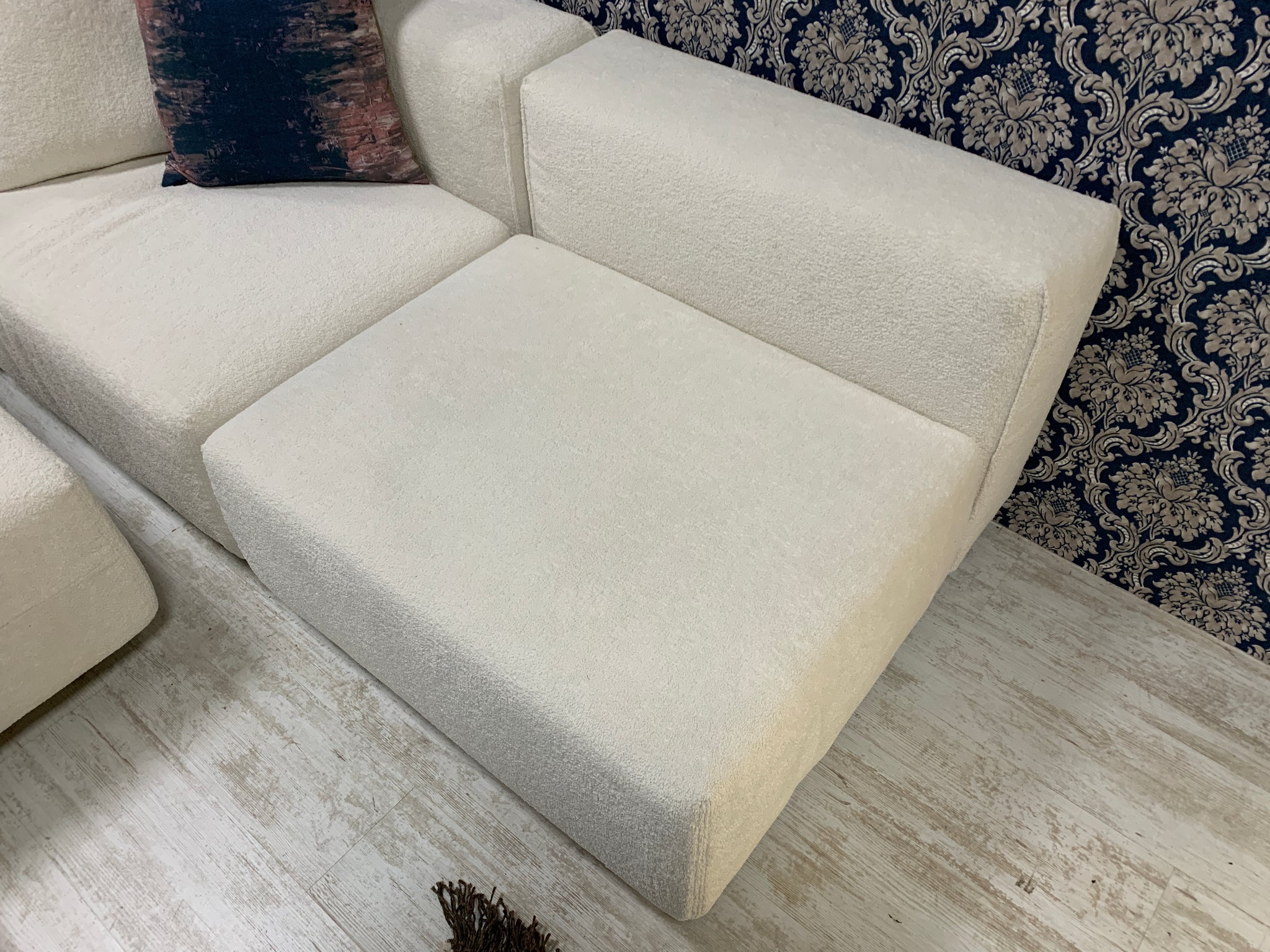 freistil - Sofa - freistil 122 - ECHT - Stoff creme - sofort verfügbar
