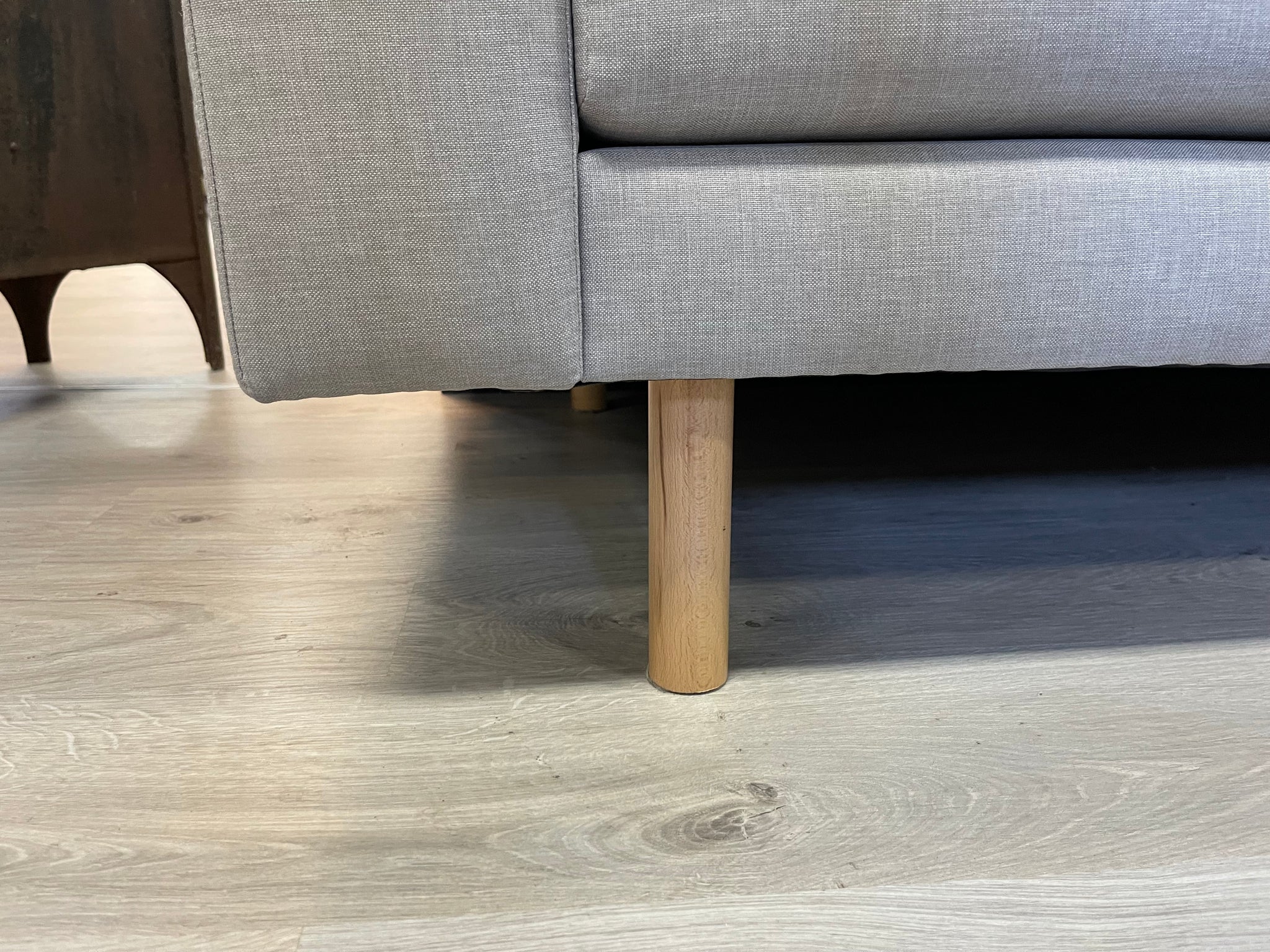 Wohnraum - Sofa - Eira - Stoff grau - sofort verfügbar