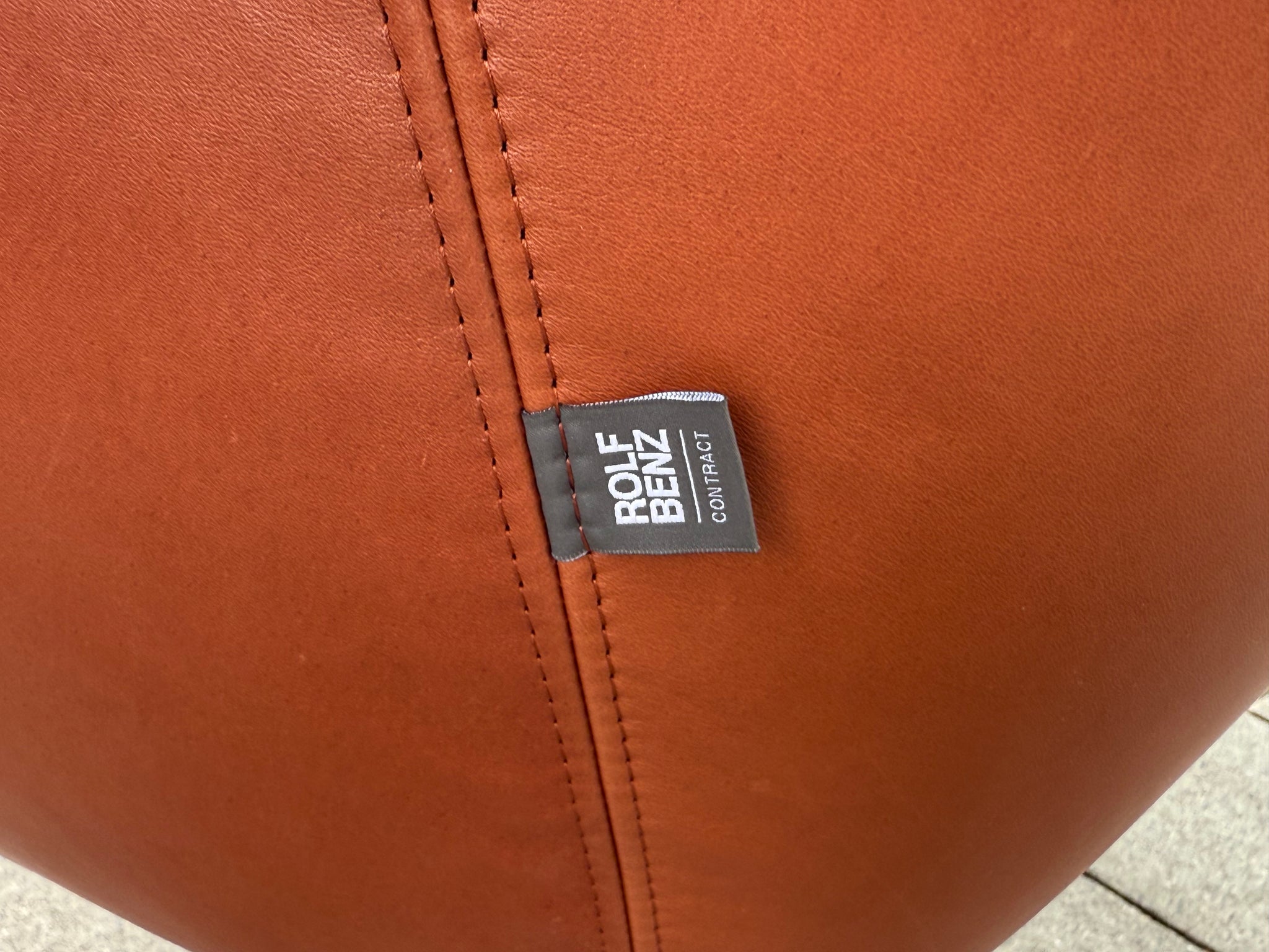 Rolf Benz - Sessel - RB 586 MEG - Leder braun - sofort verfügbar