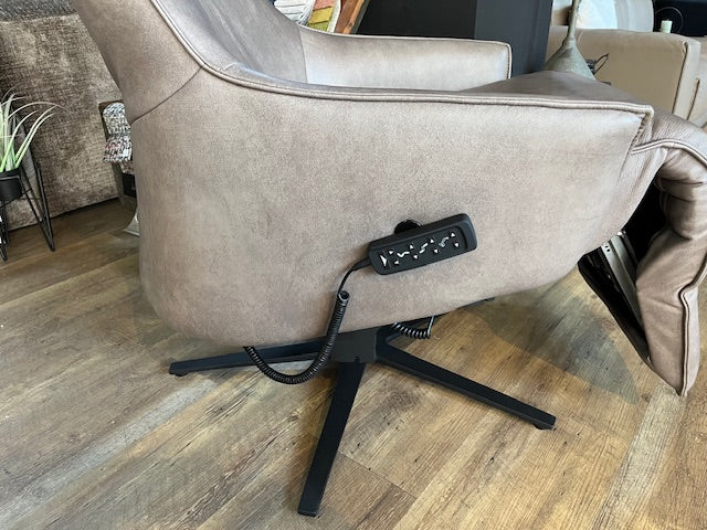 Himolla - Sessel - 7162 S-Lounger - Leder braun- sofort verfügbar