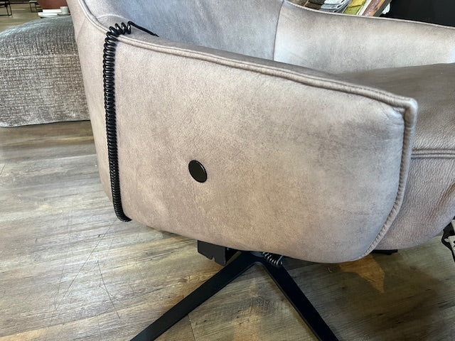 Himolla - Sessel - 7162 S-Lounger - Leder braun- sofort verfügbar
