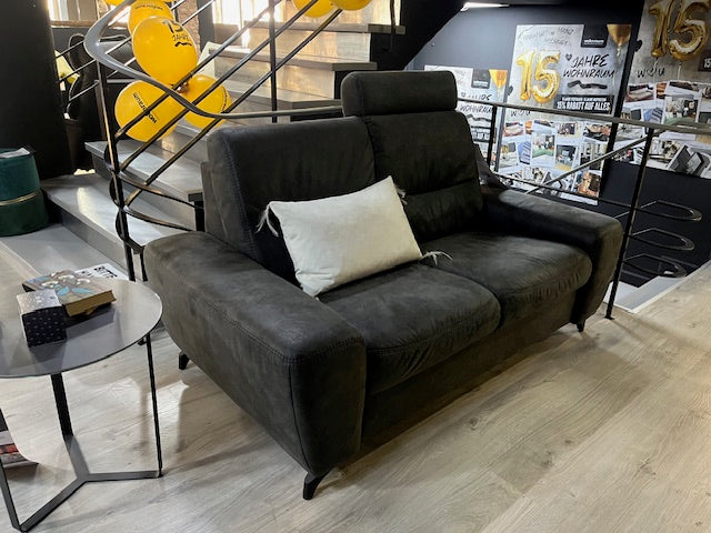 Himolla - Sofa - 9808 - Stoff anthrazit - sofort Verfügbar