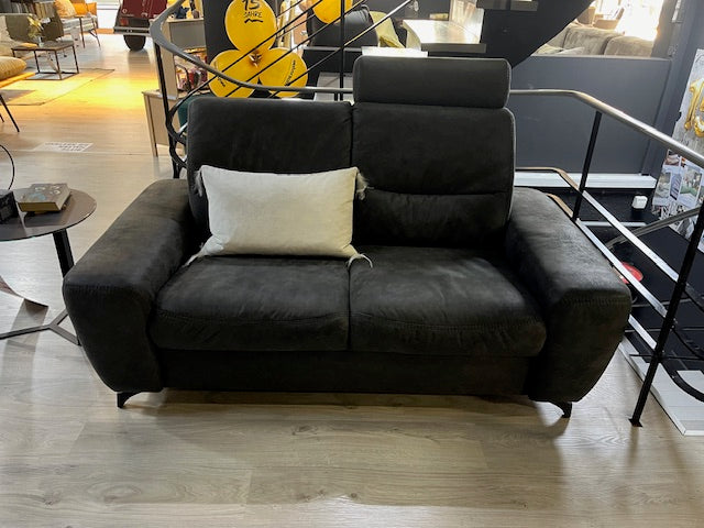 Himolla - Sofa - 9808 - Stoff anthrazit - sofort Verfügbar