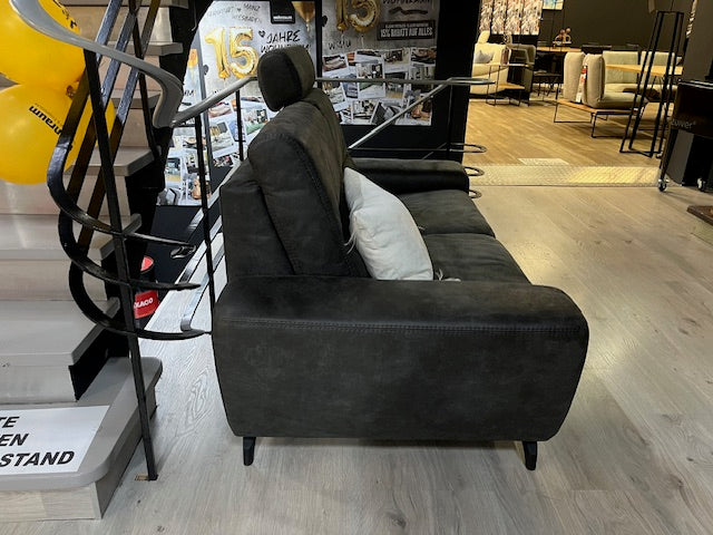 Himolla - Sofa - 9808 - Stoff anthrazit - sofort Verfügbar