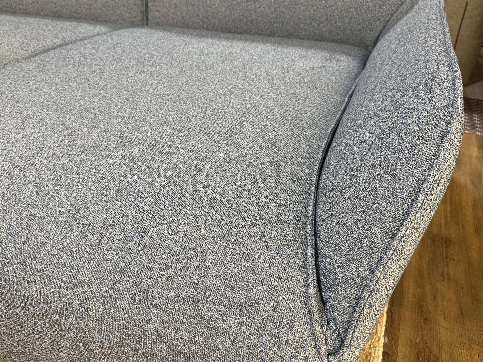 creation by Rolf Benz - Sofa - cr.480 - Stoff blau - sofort verfügbar